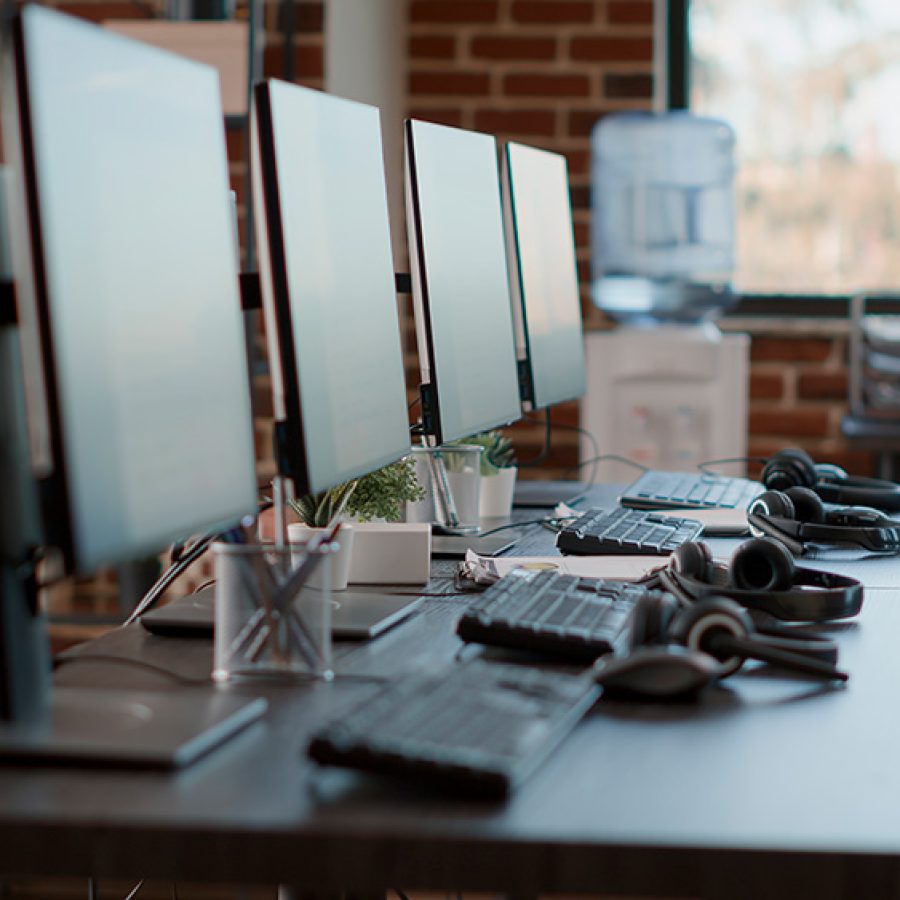 nobody-in-empty-call-center-workstation-with-compu-2023-11-27-04-50-03-utc nobody-in-empty-call-center-workstation-with-compu-2023-11-27-04-50-03-utc